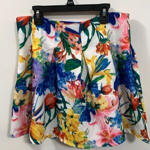 Women’s Dolce Carola Floral flared Skirt Size Med